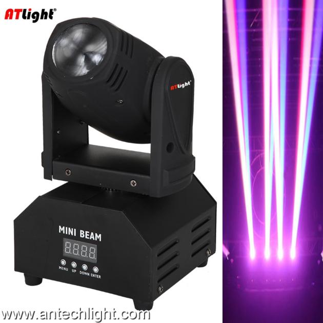 10W RGBW 4 in 1 Mini Moving Head ATM10M