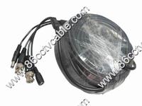 Heavy Duty CCTV Video Power Plug Play Cable