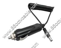 Car charger with Coiled Cord, Car cigarette lighter
