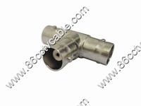 BNC T Type Adapter, BNC Connector, RG59 Coaxial Connector