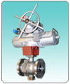 Metal to metal seated ball valve
