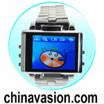 MP4 Watch With 1.8 Inch LCD - 8GB Excalibur Steel Edition