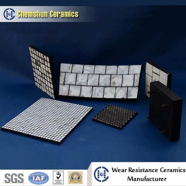 Ceramic rubber composite liner-Wear resistant ceramic manufacturers