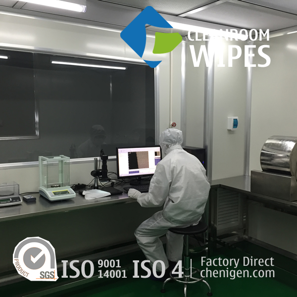 100 Polyester Lint Free Wipers Cleanroom