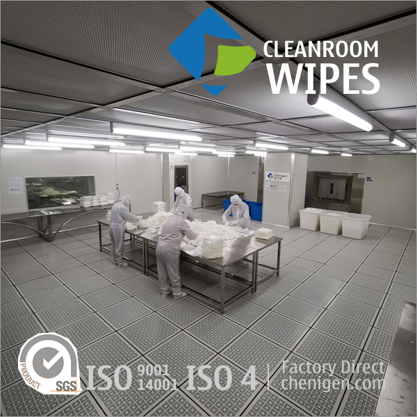 100 Polyester Lint Free Wipers Cleanroom