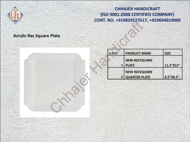 Acrylic Plate