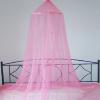 Circular Bed Canopy with Stones,canopy,mosquito net