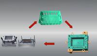 Plastic Injection Mould for Crate(CH-PCM-01008) 