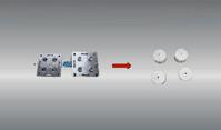 Plastic Injection Mould for Water Filters Cap(CH-WFM-01003) 