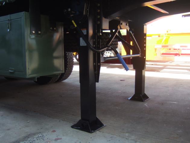 Flat Top Semi Trailer 3 Axles