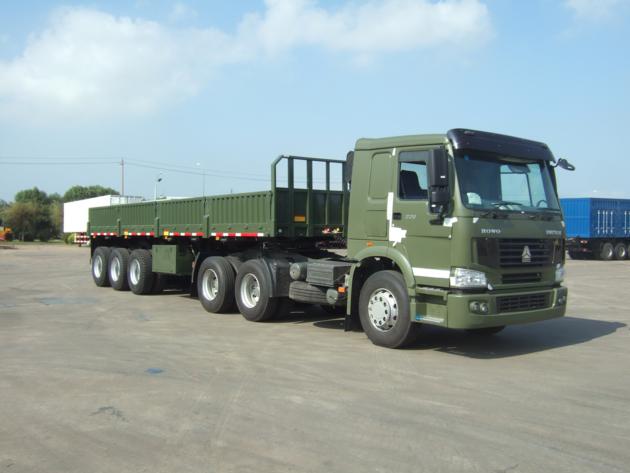 Flat Top Semi-Trailer 3 axles