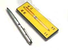 pen with laser pointer or money detector