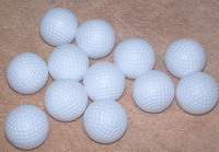 Air flow golf ball 