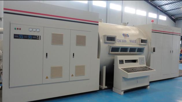 metallic yarn food packaging film hot stamping foil vacuum metallizing machine