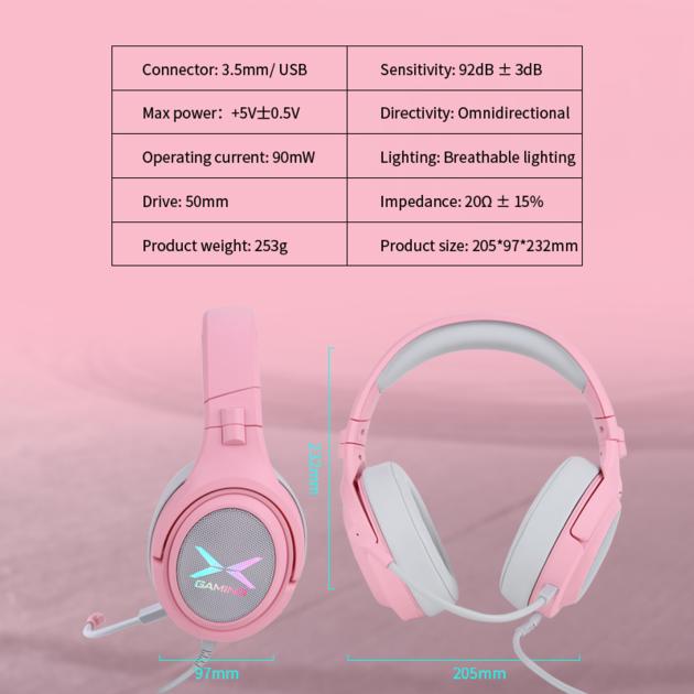 Gaming Headset G1 3 5 USB