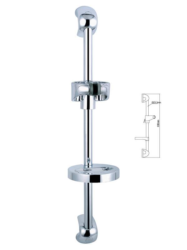  Adjustable 5-Function Massaging Shower Sliding Bars