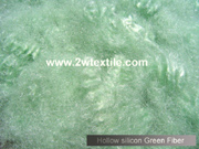 Green hollow silicon fiber