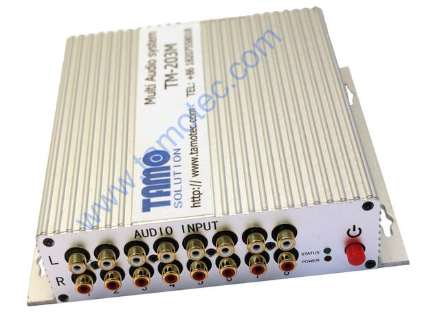 multi channel audio system for movie theater