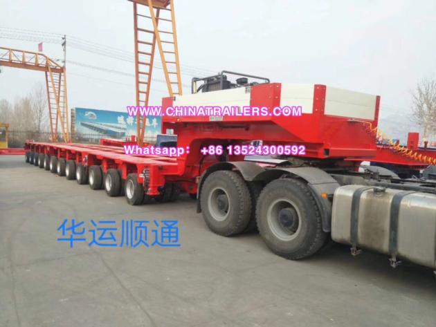 Nicolas Hydraulic Multi Axles Modular Vehicle | Truck Trailer | Low Loader | Flatbed Trailer