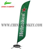 BEACH FLAG BANNER FOR ADVERTISING DISPLAY AND PROMOTION