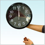 Wireless CCD Hidden Clock Camera with Remote Control LM-BCL03
