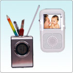 Wireless CCD Pen Holder Hidden Camera ( With Temperature and Time / Date Display ) LM-HPC86