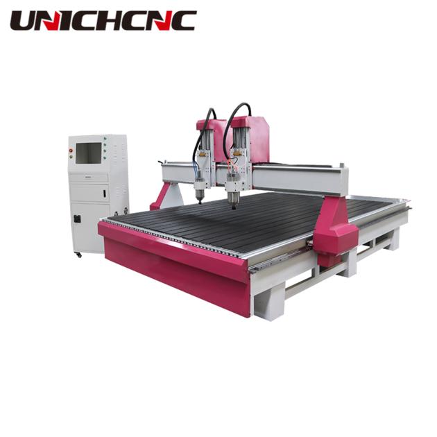 factory sale 3kw multi heads axis woodworking cnc router 2030