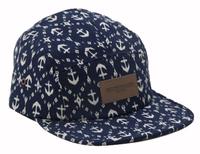 OBEY Fitted Hat Black and White