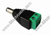 2.1mm DC plug to terminal, DC Plug, DC adapter
