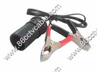 Car Cigarette Lighter Socket With Battery Clips