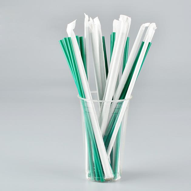 Pointed and Flexible PLA Drinking Straws
