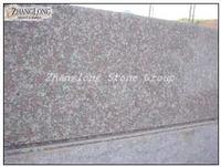 Peach red granite slabs