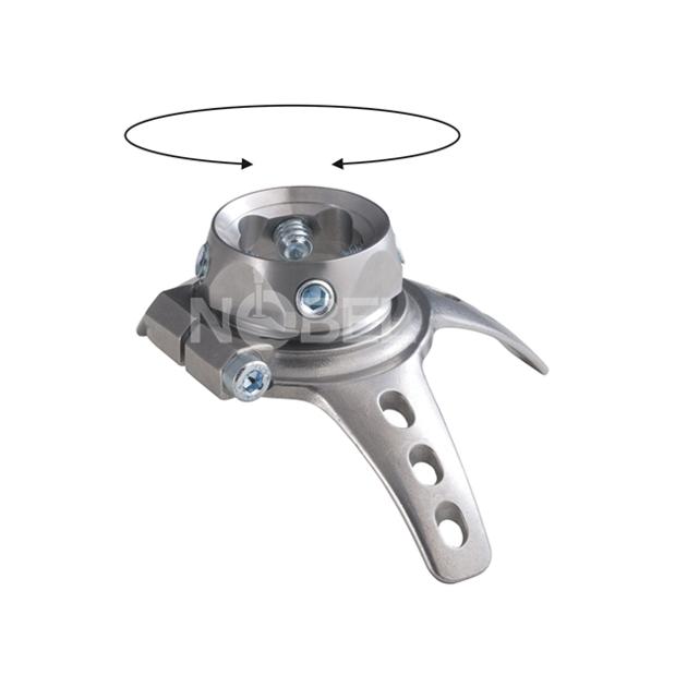 Prosthetic leg Socket adapter with receiver