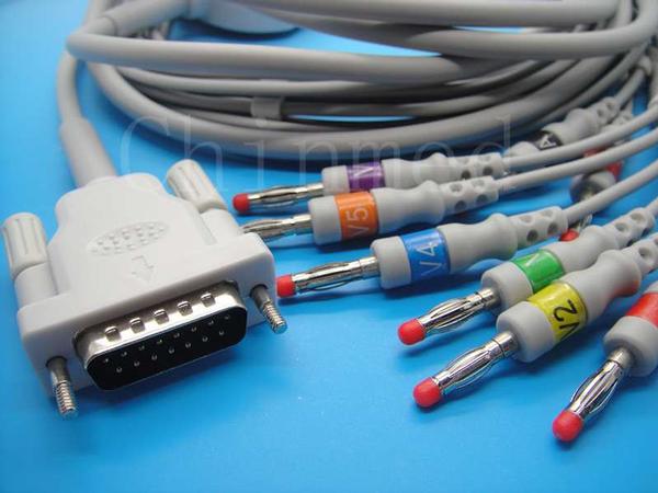 Schiller EKG 10 lead compatible cable