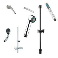 Chrome Personal Handheld Shower Head with adjustable Shower Bar,Bathroom,Shower,Bathroom Accessory