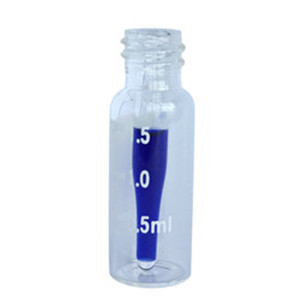 9-425 clear vial with intergrated inserts