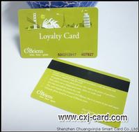 plastic name card