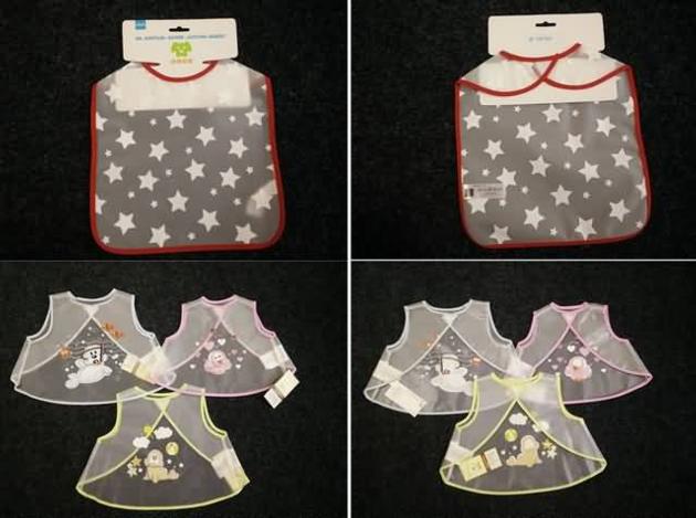 Babys Food Grade Bib, Eat and Play Smock