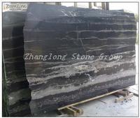 Black flower marble