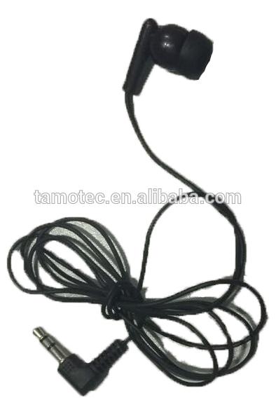 cheap mono disposable earphones