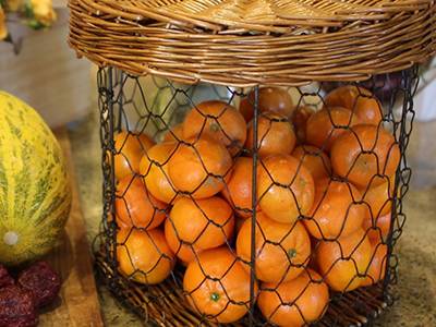 Chicken Wire Mesh Made Rigid Basket