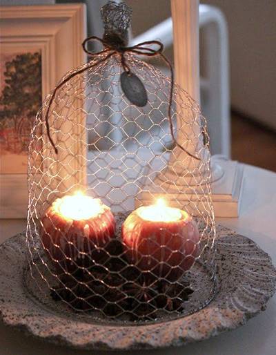 Chicken Wire Lampshade Suits For Pedant