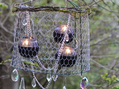 Chicken Wire Lampshade Suits For Pedant