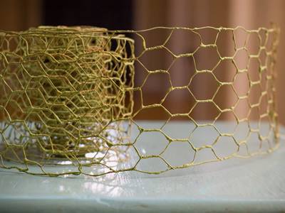 Chicken Wire Ribbon Used For Crafts