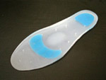 Silione gel heel cup, Insole, Silicone cushion & Pad