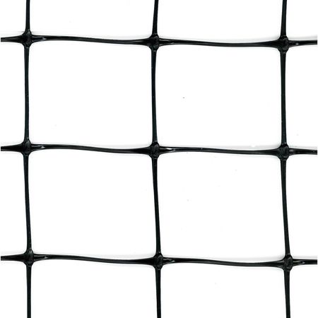 Plastic bi-oriented deer fencing net tag