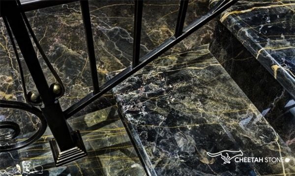 Golden Black Marble