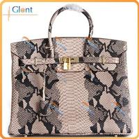 Hermes Python Veins Birkin 35CM Bag Apricot Coffee 1041