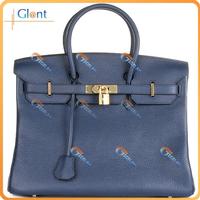 Hermes Birkin 35CM Togo Leather Handbag Dark Blue 1041