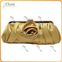 Fashion Evening Bag With Luxury Fabric Rose EBF014